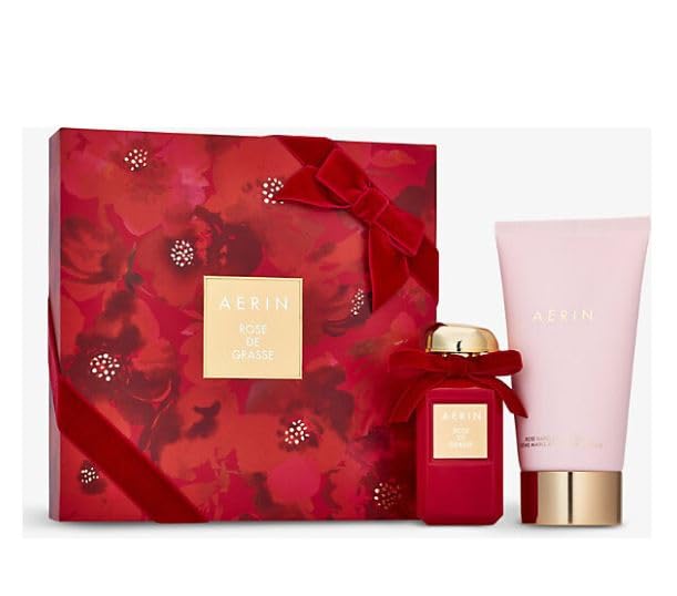 AERIN ローズドグラース 香水とクリームセット Amazon.com : Aerin Rose De Grasse Gift Set - Parfum (1.7 FL. OZ